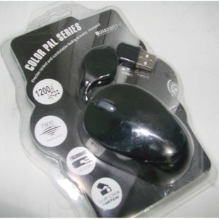 Black Mini Retractable USB Optical Scroll Wheel Mouse price in Pakistan